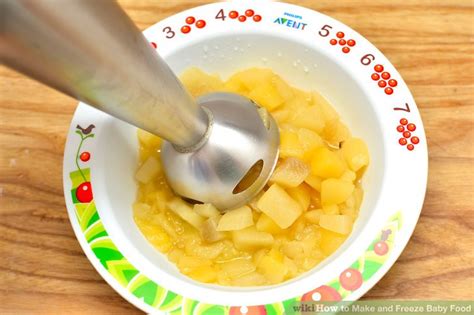How To Make And Freeze Baby Food With Pictures Wikihow