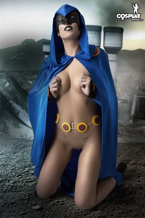 Raven Cosplay Naked Cumception