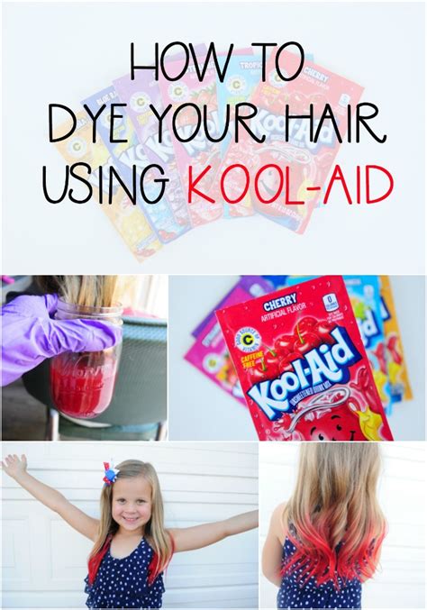 How To Dye Your Hair Using Kool Aid