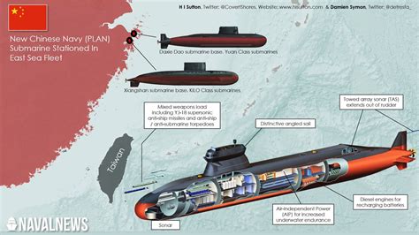 Chinas Newest Attack Submarine Now Stationed Near Taiwan Naval News
