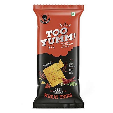 Buy Too Yumm Wheat Thins Desi Tadka 72 Gm Online At Best Price Of Rs Null Bigbasket