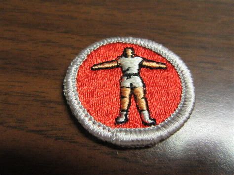 Personal Fitness Cloth Back Solid Merit Badge C23 Ebay