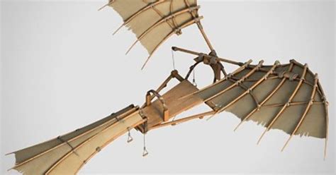 3ds Max Da Vinci Flying Machine Davinci Flying Machine