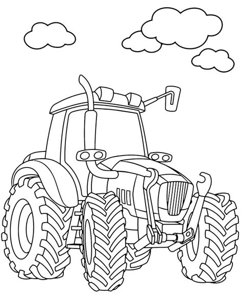 New Holland Combine Coloring Pages Coloring Pages