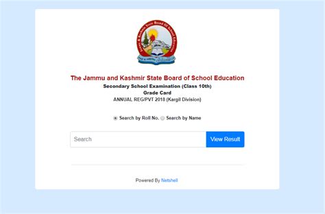 Jkbose Class 10 Results 2018 Kargil Division Jammu And Kashmir Board