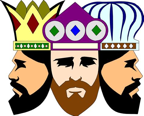 Three Kings Vector Clipart Image Free Stock Photo Public Domain