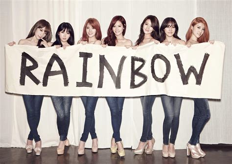 Korean Girl Group Rainbow Wallpapers Top Free Korean Girl Group Rainbow Backgrounds