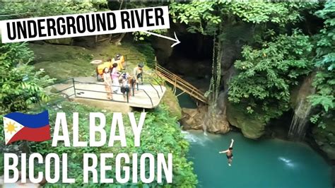 Underground River Albay Philippines Quitinday And Sigpit Waterfalls