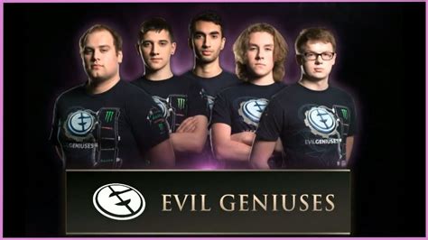 Evil Geniuses Team Introduction Ti4 Youtube