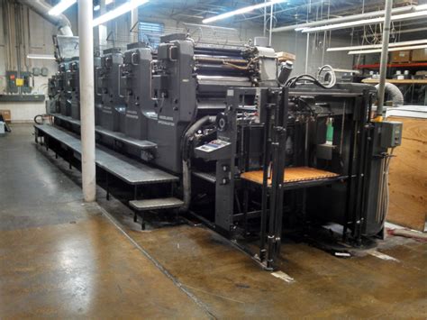 Heidelberg Sm 72 S 6 Color Offset Printing Press Press Perfection
