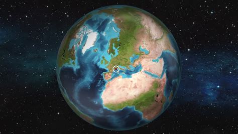 Earth Zoom In Map Stock Footage Video 100 Royalty Free 1010018324