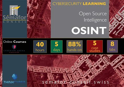 Osint Open Source Intelligence 5 Days Online Course