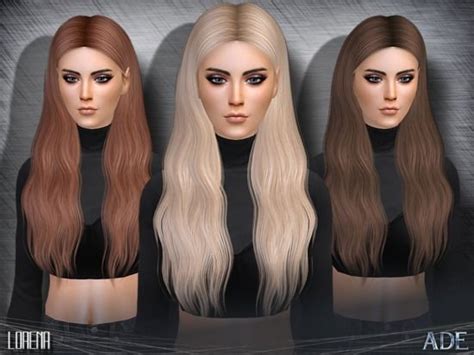 New Hair Mesh Found In Tsr Category Sims 4 Female Hairstyles Sims 4