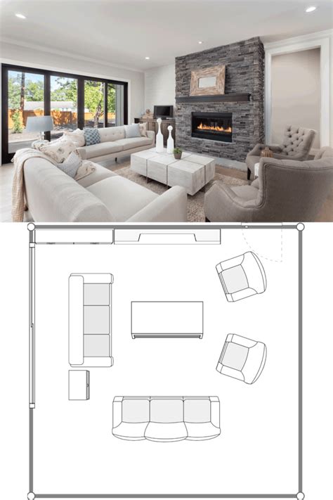 9 Amazing 20x20 Living Room Layout Ideas
