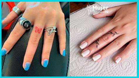 16 Ideas De Tatuajes Que Son Perfectos Para Los Dedos Mujer Saludable