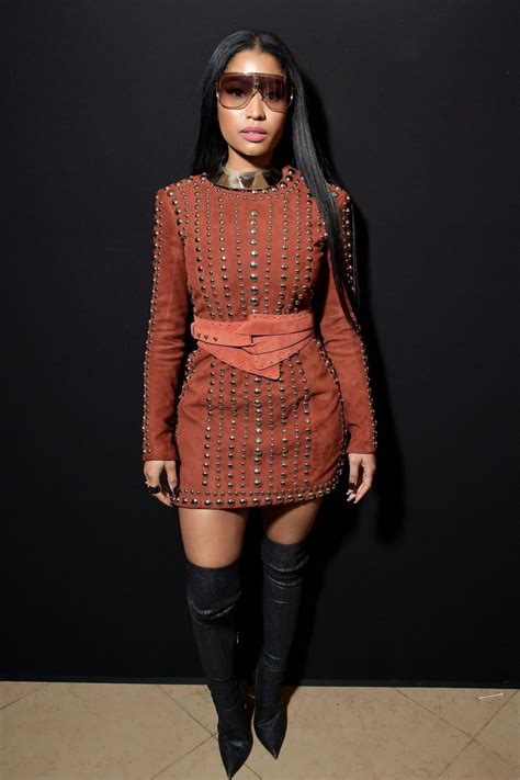 Nicki Minajs Best Fashion Moments Photos Wwd