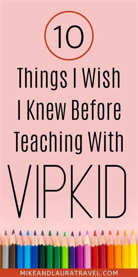 10 Things I Wish I Knew Before Teaching With Vipkid Online Teaching