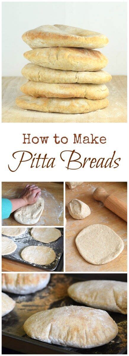 How To Make Your Own Pitta Breads Easy Pitta Bread Recipe Made With