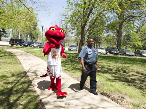 Mascot Louie Students Star In Campus Safety Video Umsl Daily Umsl