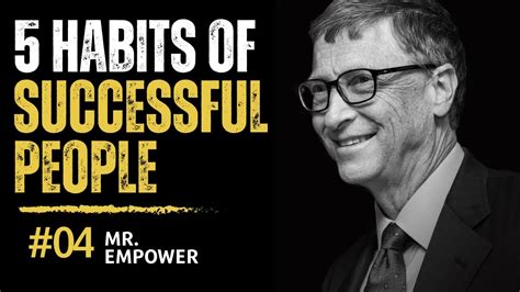 5 Habits of Successful People who achieved their goals | How to achieve ...