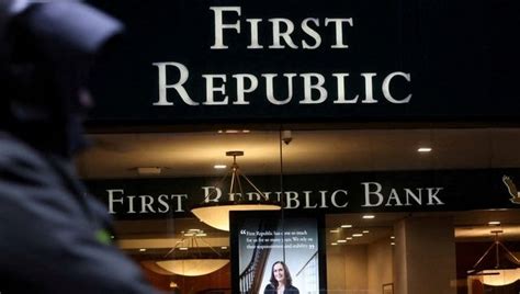 Us Banking Crisis First Republic Bank Shares Down Almost 50 As