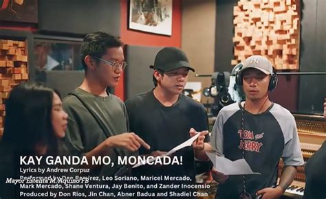 Mayor Aquino Flexes Moncadas Official Festival Song