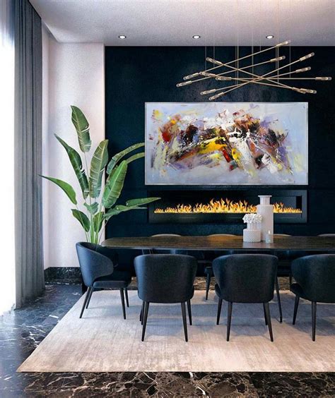 36x71 90x180cm Abstract Contemporary Horizontal Modern Painting Hand