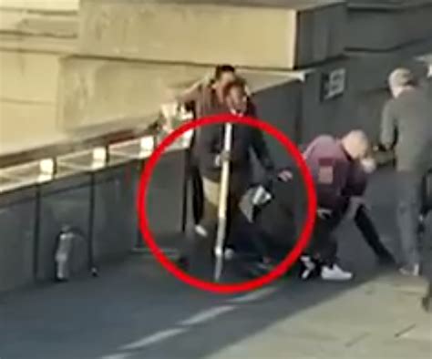 Hero Grabbed 5ft Narwhal Tusk Off A Wall To Fight Off London Bridge