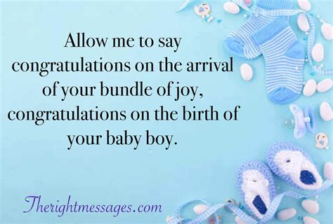 Congratulations Baby Boy Quotes Images And Photos Finder