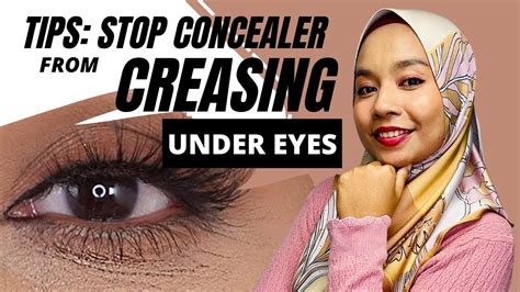 Tutorial How To Stop Concealer From Creasing Under Eye Youtube