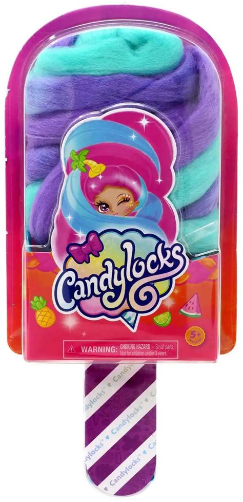 Candylocks Popsicle Purple Teal Blue Mystery Doll Spin Master Toywiz