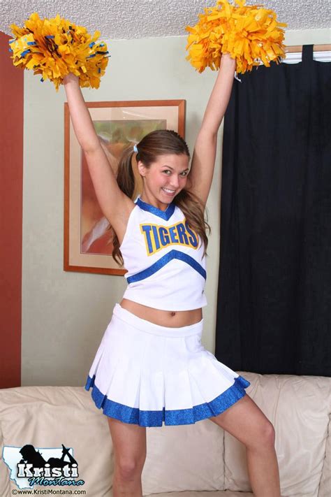 Pictures Of Cheerleader Kristi Montana Flashing Her Hot Body Porn
