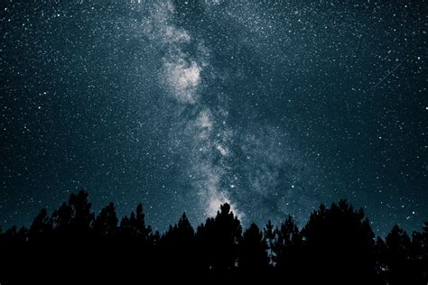 Kostenlose Foto Himmel Nacht Blau Astronomisches Objekt