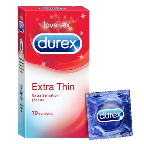 Durex Extra Thin Condoms 10 Count Price Uses Side Effects Composition Apollo Pharmacy