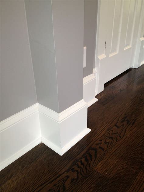 Historic Trim Details Our Baseboards Are Actual Wood Not