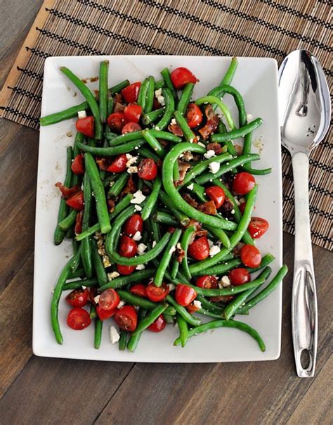 Fresh Green Bean Salad With Balsamic Dressing Recipe Green Bean