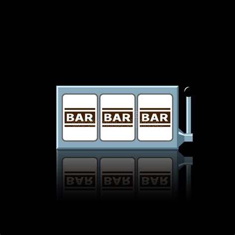Bar Slot Reels Icon Vector Illustration Stock Vector Illustration Of