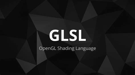 Overview Of Glsl The Opengl Shading Language Youtube