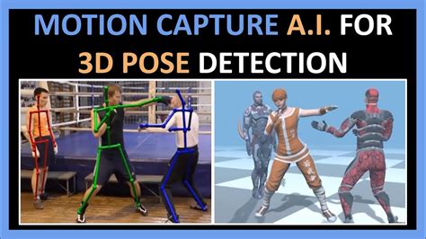 real time 3d pose estimation for motion capture with camera game futurology 20 youtube