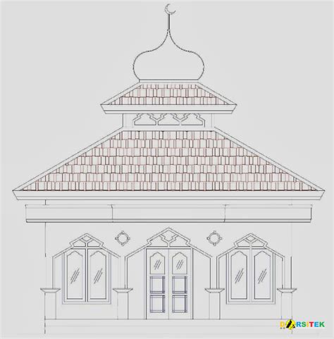 Anda bisa mengembangkannya lagi dengan ide. Gambar Masjid Sederhana Di Indonesia - Silvy Gambar