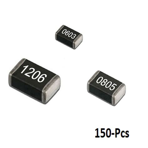 pack of 150 100k ohm smd resistor 100k ohm chip resistor