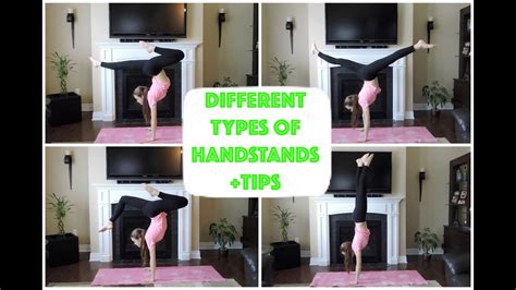 Different Types Of Handstands Mini Tutorials Youtube