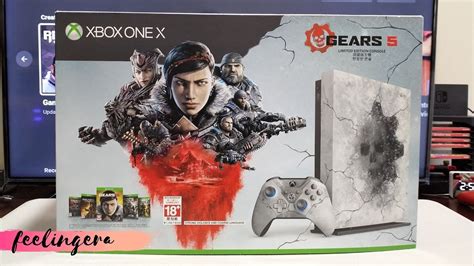 Xbox One X Gears 5 Limited Edition Unboxing Youtube