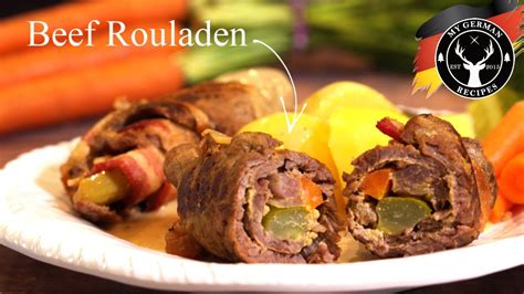 Classic German Beef Rouladen Braised Beef Rolls Mygerman Recipes Youtube