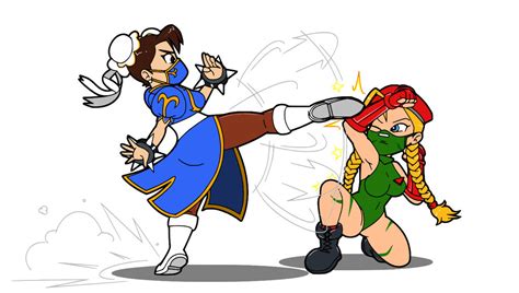 Masked Street Fighter Chun Li Vs Cammy By Juliefan21 On Deviantart