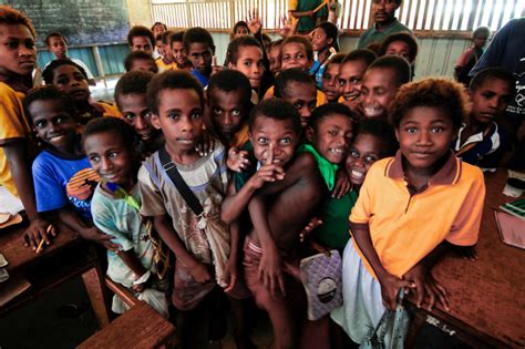 Life expectancy at birth is about 60 years for men in the rest of papua new guinea, different papuan languages are spoken, which can be divided into a number of mutually independent language groups. Emergency fund helps children go back to school after ...