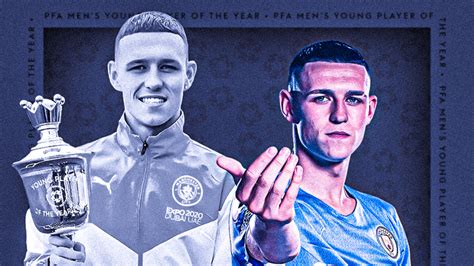 Pfa Young Player Of The Year Manchester City Duo Phil Foden And Lauren