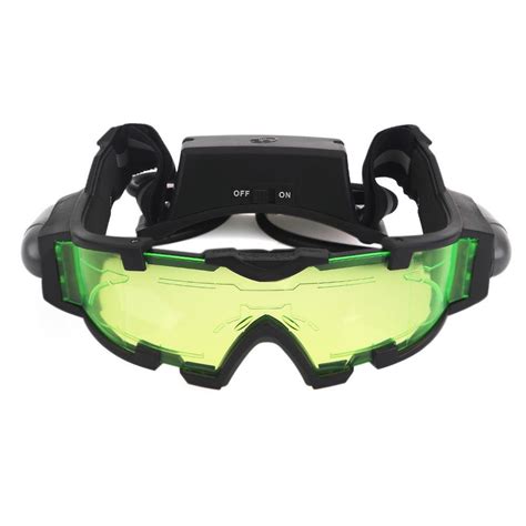 Don't place the camera behind window glass. These goggles allow you to see better in the dark with ...