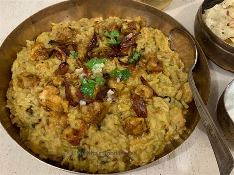 Shobhas Food Mazaa Chicken Khichda Chicken And Dal Khichdi