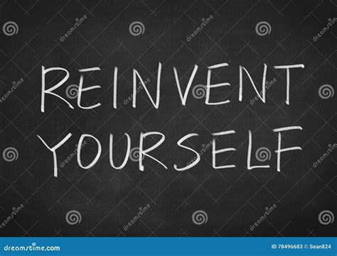 Reinvent Yourself Stock Illustration Illustration Of Advice 78496683